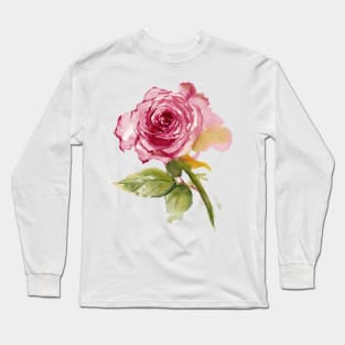 Pink Rose 2 Long Sleeve T-Shirt